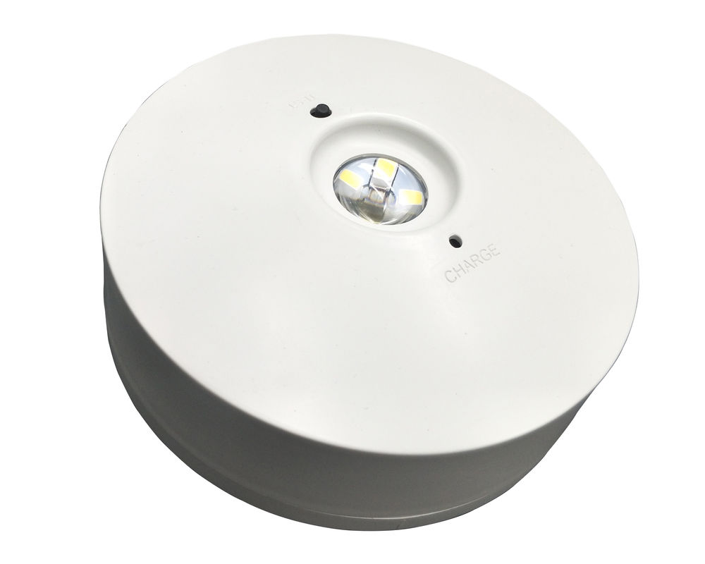 IP20 SMD LED στρογγυλό επαναφορτιζόμενο φως έκτακτης ανάγκης με μπαταρία 3 ώρες λειτουργία L114N