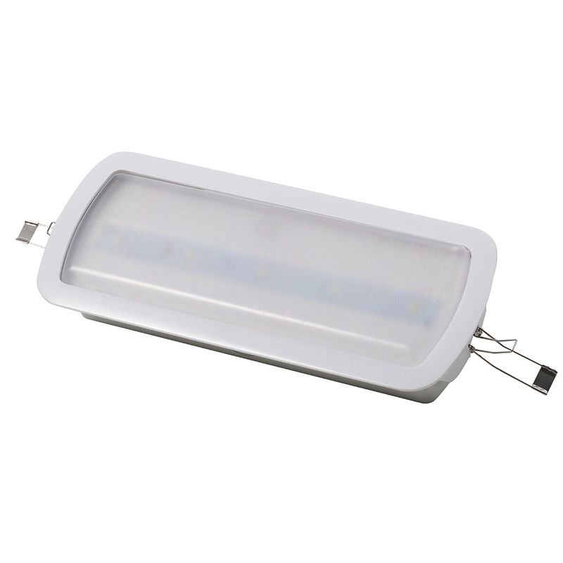 Πυροσβεστικό ABS LED φως έκτακτης ανάγκης με 10pcs SMD 5730 LED και 3.6V 1.8Ah Ni-Cd μπαταρία