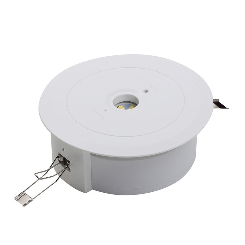 150lm 3W Εμπορικό φως LED οροφής έκτακτης ανάγκης με μπαταρία 3 ώρες Διάρκεια 600mAh μπαταρία IP42 L114N