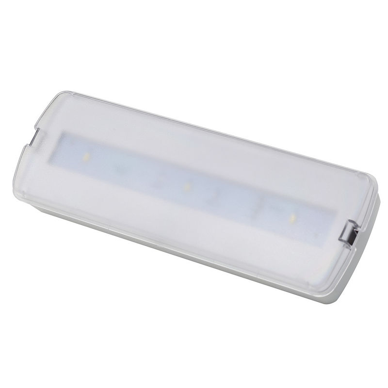 1.5W LED Φωτιστικό Τοίχου Επιφανειακής Εντοιχίσεως Επαναφορτιζόμενο Φωτιστικό Ασφαλείας με Εφεδρική Μπαταρία CE Approved L116N-A