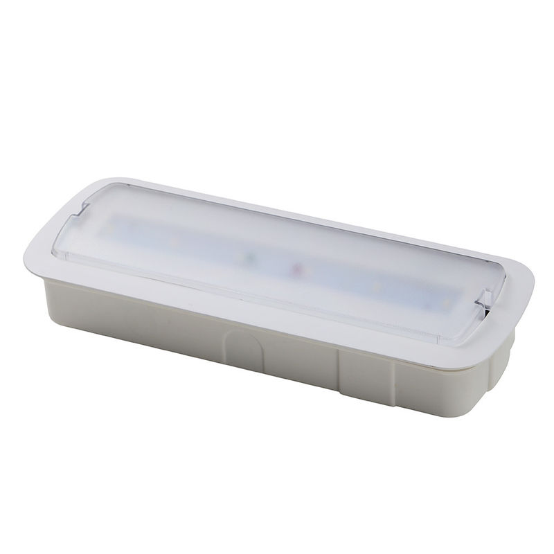 3pcs SMD 5730 LED Recessed Emergency Light με μπαταρία Ni-Cd 3.6V 0.6Ah για διάρκεια άνω των 3 ωρών