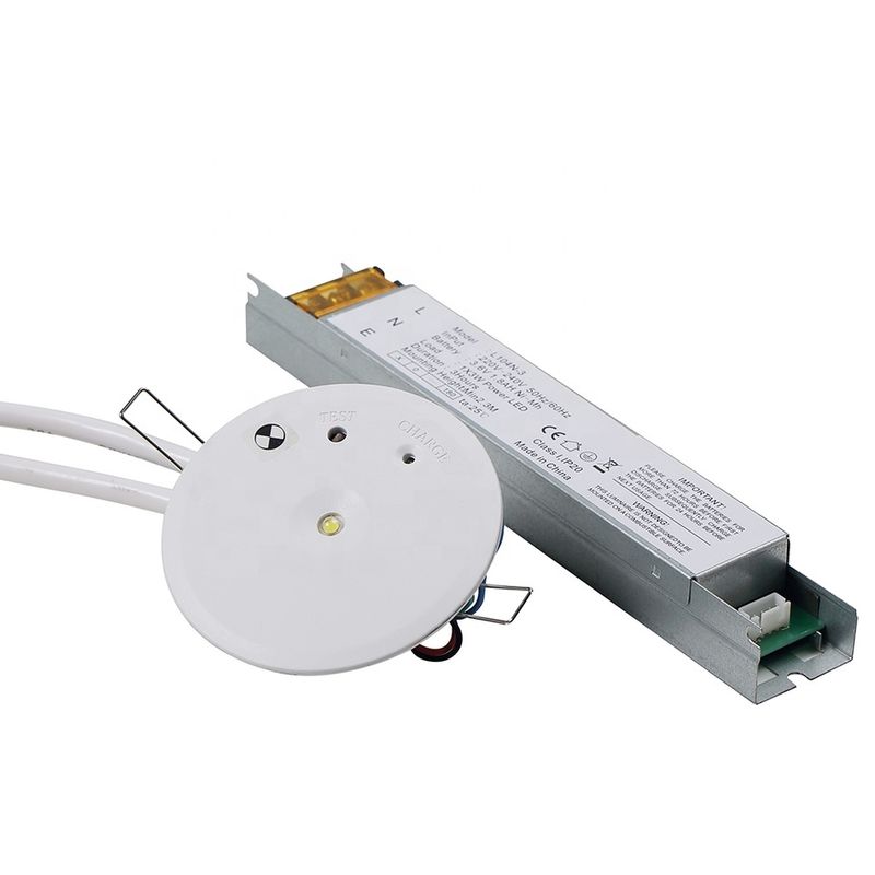 IP20 3W Εμπορικά μη συντηρούμενα φώτα έκτακτης ανάγκης με μπαταρία LED