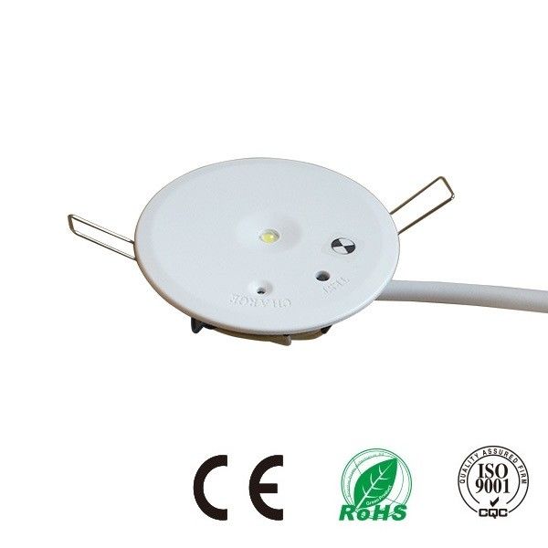 220V μη συντηρούμενο εμπορικό φως LED οροφής έκτακτης ανάγκης με μπαταρία 1W SMD IP42 EL1-1AN