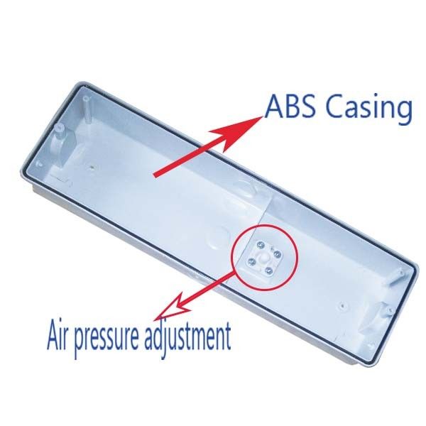 Εξοικονόμηση Ενέργειας Πλαστικό Αδιάβροχο Φως Έκτακτης Ανάγκης IP65 Υγρής Τοποθεσίας Εξωτερικού Χώρου 3 Χρόνια Εγγύηση EL015AM