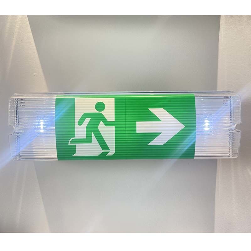 Αδιάβροχο Φωτιστικό Έκτακτης Ανάγκης LED 3H Εφεδρική Μπαταρία Ni Cd 3.6V 1.0Ah 5τμχ SMD 5730 IP65 6500K