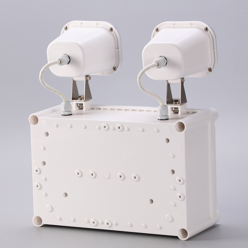 Υψηλή φωτεινότητα 2x6W LED Twin Spot Emergency Light 3 χρόνια εγγύηση 50000 ώρες διάρκεια ζωής