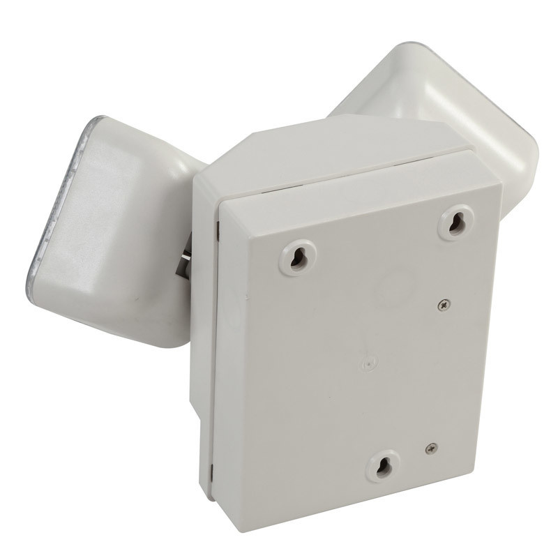 6W Twin Spot LED φως έκτακτης ανάγκης 6500K 3.6V 3.0Ah Ni-Cd μπαταρία PC κάλυψη IP20