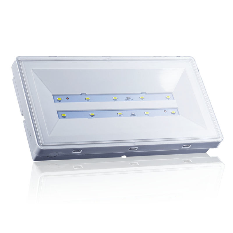 Πινακίδα Εξόδου Κινδύνου LED με Βαθμολογία IP65 3 Ώρες Χρόνος Έκτακτης Ανάγκης Λειτουργία με Μπαταρία Ni-Cd