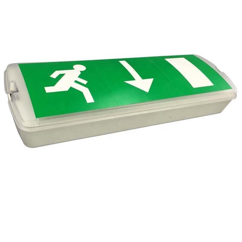 3W τοίχωμα και οροφή ενσωματωμένο LED επαναφορτιζόμενο φως έκτακτης ανάγκης με 3ετή εγγύηση και 180 λεπτά εφεδρικό