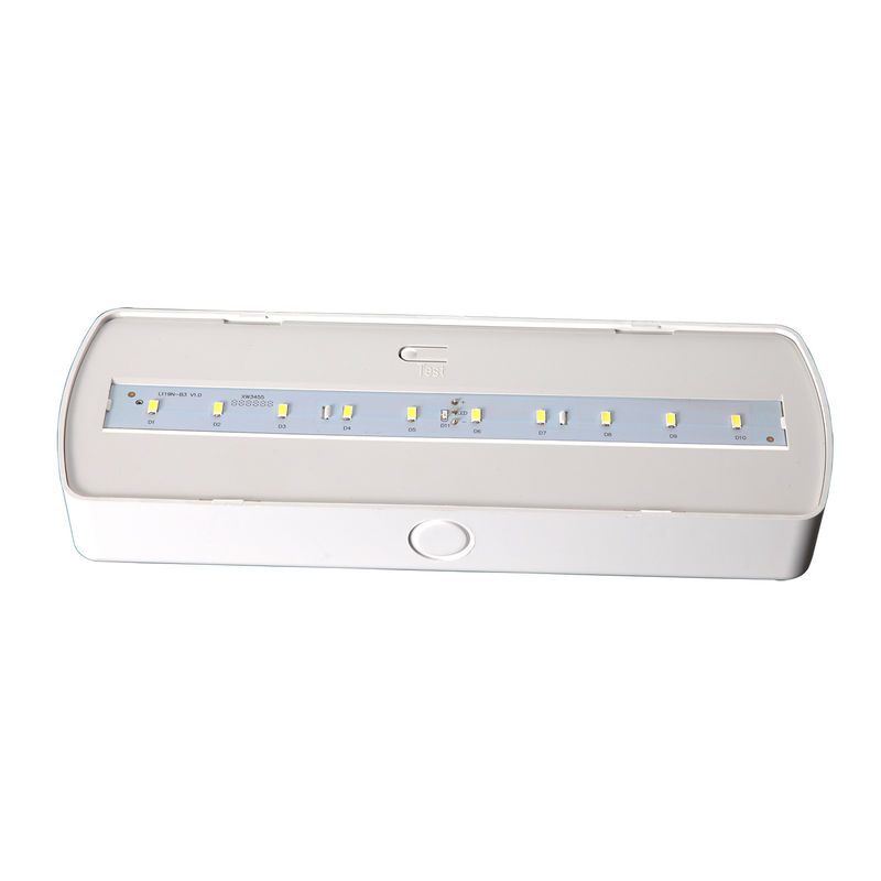 Πυράντοχο ABS LED Φώτα Έκτακτης Ανάγκης 3.6V Ni-Cd Μπαταρία Διάρκεια 3 Ώρες L119N-A