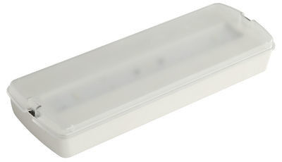 220V επαναφορτιζόμενο φως έκτακτης ανάγκης LED με μπαταρία υποστήριξης έγκριση CE επιφάνεια τοίχου τοποθετημένη L116N-A1