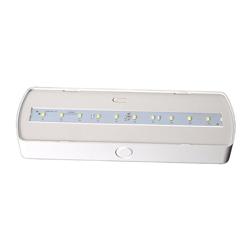 Πυροσβεστικό ABS LED φως έκτακτης ανάγκης με 10pcs SMD 5730 LED και 3.6V 1.8Ah Ni-Cd μπαταρία
