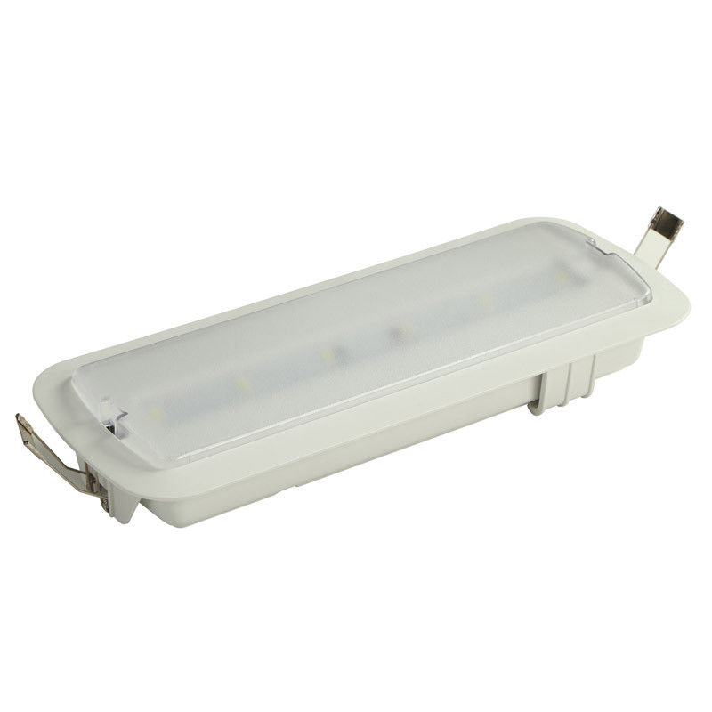 Βιομηχανικό 3W SMD 5730 Εμπορικό φως LED οροφής έκτακτης ανάγκης με μπαταρία Ni-Cd μπαταρία L116N-B1