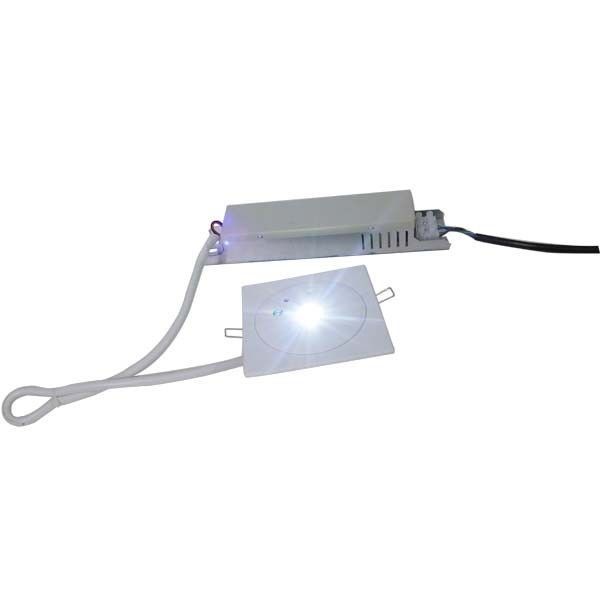 110V 220V IP42 Μη συντηρούμενα φωτιστικά έκτακτης ανάγκης με μπαταρία LED